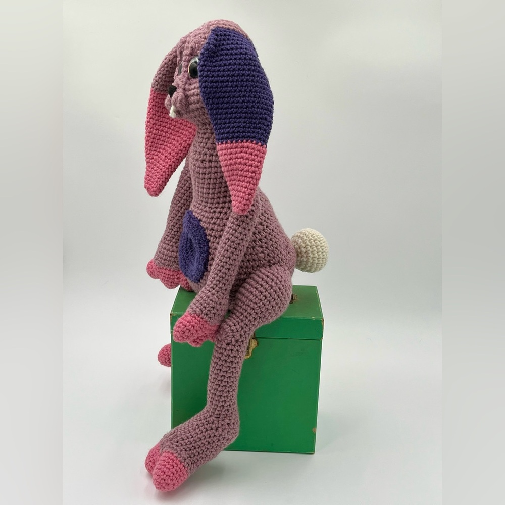 Crocheted Rabbit - Picture 3 of 6